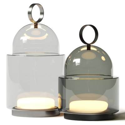 现代玻璃台灯-4